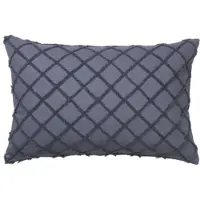 Broste Copenhagen Housses de coussins MAGNE - Bleu - 40x60 cm