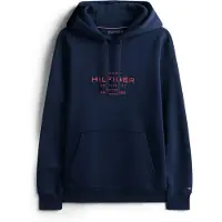 Tommy Hilfiger Sweatshirts à capuche OVAL GRAPHIC HOODIE hommes - Bleu - EU L