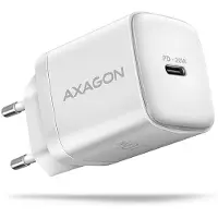 Axagon Chargeur mural ACU-PD20W 1x QC3.0/AFC/FCP/PD type-C 20W blanc Téléphone portable, Smartphone, Smartwatch, Tablette, Universel, Montre AC Chargement rapide en intérieur