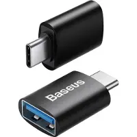 Baseus Ingenuity Series Adaptateur Usb-C vers Usb-A 10Gb/S - Noir
