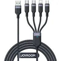 JOYROOM Câble USB 4 en 1 1,2 m - Chargez 4 appareils KP27724