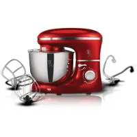Berlinger Haus BerlingerHaus Robot de cuisine BH-9193 rouge foncé métallique fonction turbo