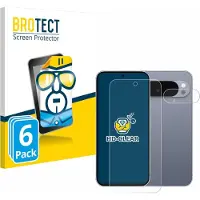 BROTECT Protection Clair (6 pcs, Google Pixel 10 Pro XL), Téléphone portable : film de protection, Transparent