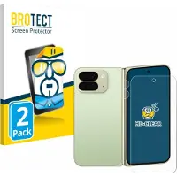 BROTECT Protection Clair (2 pcs, Google Pixel 10 Pro Plié), Téléphone portable : film de protection, Transparent