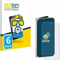 BROTECT Protection Mat (6 pcs, Google Pixel 10 Pro Plié), Téléphone portable : film de protection, Noir