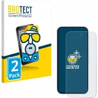 BROTECT Protection Mat (2 pcs, Google Pixel 10 Pro), Téléphone portable : film de protection, Transparent