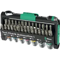 Wera Tool-Check Automotive 1, 1 pièce(s), noir, vert, acier inoxydable, acier inoxydable, 478 g, 51 mm, 218 mm