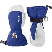 Hestra Army Leather Heli Ski Jr, gants de ski, junior, bleu