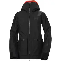 Helly Hansen Powderqueen 3.0, manteau de ski, femmes, noir