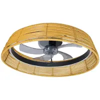 Cecotec Energysilence Lampaero 600 Natural Ceiling Fan Doré One Size / EU Plug 220V