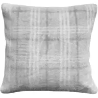 Vivaraise Housses de coussins LUBA - Gris - 45x45 cm