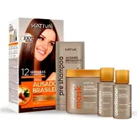 KATIVA Kit de lissage brésilien 225 ml