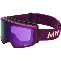MessyWeekend Flip XE2, masque de ski, violet