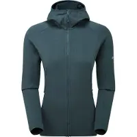 Montane F Protium Hoodie, polaire, femme, vert foncé