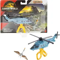 Mattel Jurassic World JGM07, hélicoptère, 3 ans, métal, plastique, multicolore