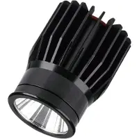 V-TAC VT1018 Spot LED encastrable18W, 3000K, noir, E (Aluminium)