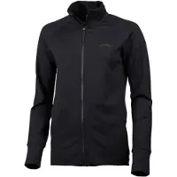 Lundhags Ullto Merino Ws Full Zip, couche intermédiaire, femme, noir