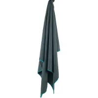 Lifeventure Trek Towel en SoftFibre Recyclé, gris