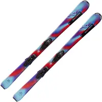 Salomon Qst M+c5 Gw Junior Alpine Skis Pack Clair 150 Enfants