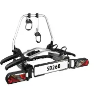 Enduro Porte-vélo Plateforme Coulissante Sd260 Argenté -