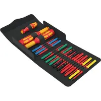 Wera Kraftform Kompakt Vde Safe-torque Speed Screwdriver Set Rouge