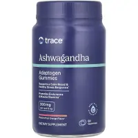 Trace Minerals Ashwagandha Gummies, Passion Fruit Orange - 60 gummies