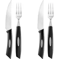 Scanpan Classic Texas - Set à steak - 4 pièces