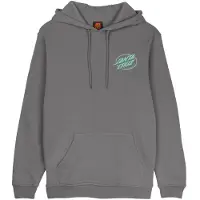 Santa Cruz Wooten Cyber Hoodie Gris M Homme