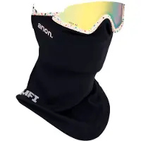 Anon Tracker 2.0+mfi Face Mask Junior Ski Goggles Noir Gold Amber/CAT1 Enfants