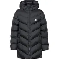 Nike Doudoune ample mi-longue Therma-FIT All Day Play pour ado - Noir | Taille M