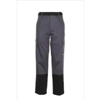 Planam Pantalon de soudeur Weld Shield taille 46 gris/noir (46)