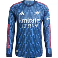 Adidas Arsenal 25/26 Authentic Away Long Sleeve T-shirt Bleu M Homme