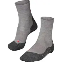Falke RU4 Endurance Wool, chaussettes de running, homme , gris clair