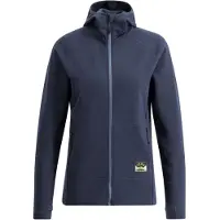 Lundhags Tived Merino Hoodie, couche intermédiaire, femme, bleu marine