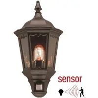 Elstead Lighting Lampe d’extérieur Cartella avec détecteur de mouvement