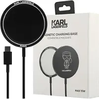 Karl Lagerfeld Chargeur sans fil MagSafe 15 W noir