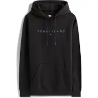 Tommy Hilfiger Polaire TJM REG LINEAR LOGO HOODIE EXT hommes - Noir - EU XL