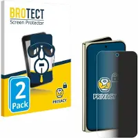 BROTECT Protection Anti-Espion (2 pcs, Google Pixel 10 Pro Plié), Téléphone portable : film de protection, Transparent