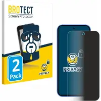 BROTECT Protection Anti-Espion (2 pcs, Google Pixel 10), Téléphone portable : film de protection, Transparent