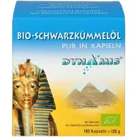 DYNAMIS Huile de cumin noirpure en gélules, 180 gélules