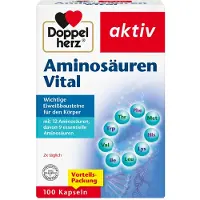 Queisser Pharma GmbH & Co. KG Aminosäuren Vital (Acides aminés vitaux), gélules 100 pcs