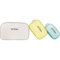 Tatonka Trousse de maquillage 'SQZY' bleu / jaune / violet clair