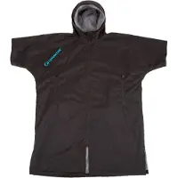 Lifeventure Thermarobe avec doublure polaire, unisexe, noir
