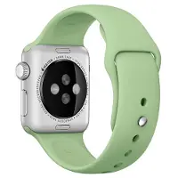 Apple Bracelet sport (38 mm, Fluoroélastomère), Sangles de montre, Vert