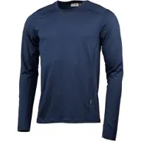 Lundhags Gimmer Merino Lt Ms LS, couche intermédiaire, homme, bleu