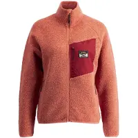 Lundhags Flok Wool Ws Pile, couche intermédiaire, femme, rose clair