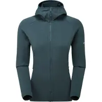 Montane F Protium Hoodie, polaire, femme, vert foncé