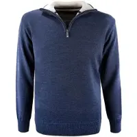 Kama Bjørn Merino, sweater, hommes, bleu foncé