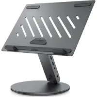 Spigen LD204H, Support pour notebook, Gris