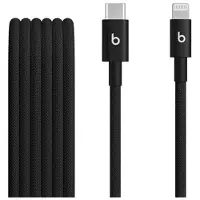 Apple Câble tissé USB-C/Lightning de Beats (1,5 m)-Bolt Noir
